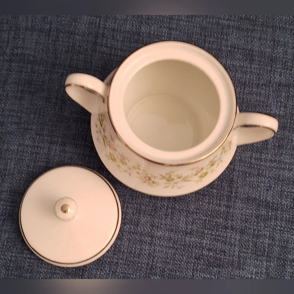 NORITAKE, Savannah Platinum Rim |  Serving Platters & Bowls and Sugar Bo…